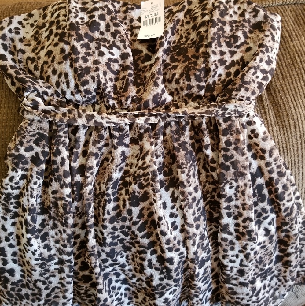 Wet Seal Strapless top